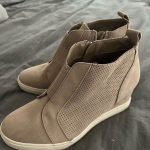Women’s Platform Wedge Sneakers Ankle Booties